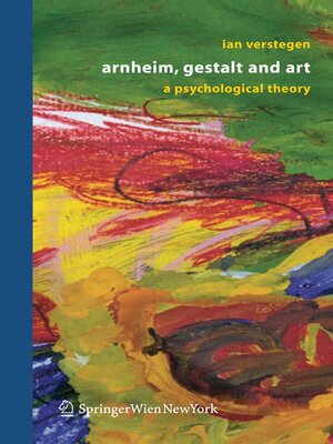 cover image of Arnheim, Gestalt and Art